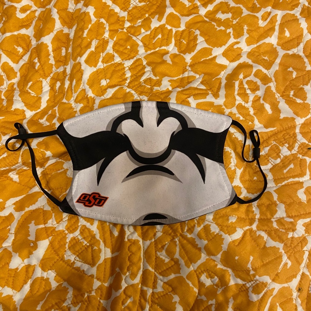 Oklahoma State mask